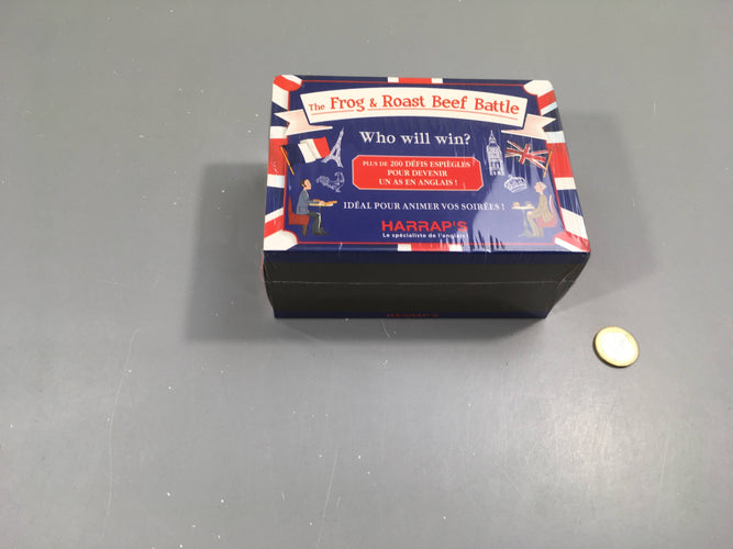 NEUF sous blister The frog & Roast Beef Batlle, 200 défis pour devenir un as en anglais!, moins cher chez Petit Kiwi
