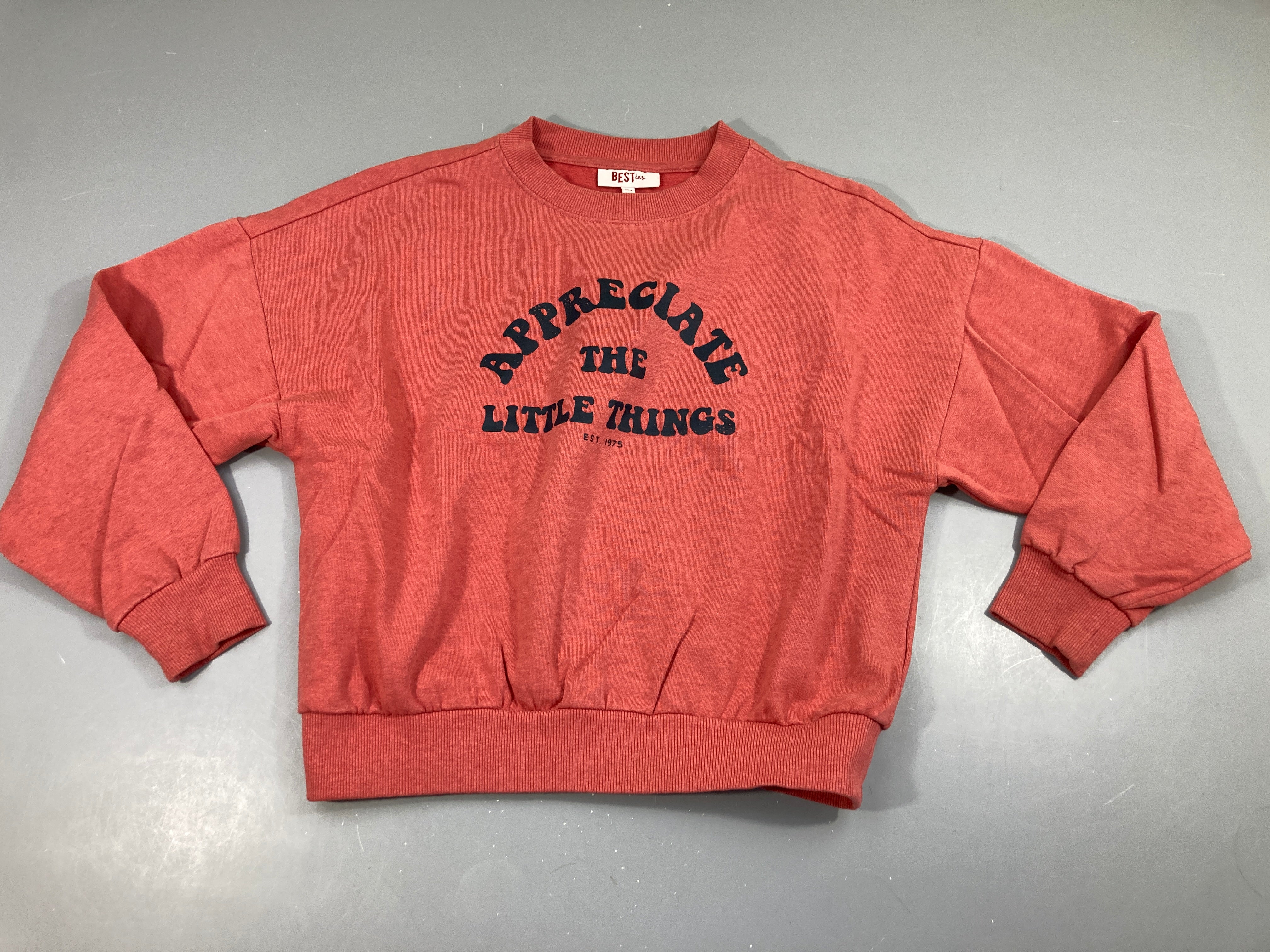 Sweat rose foncé Apreciate