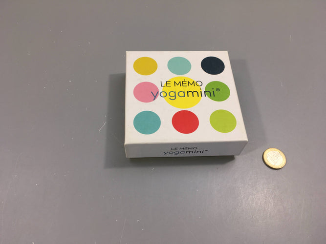 Le mémo Yogamini, 41 cartes au lieu de 42, moins cher chez Petit Kiwi