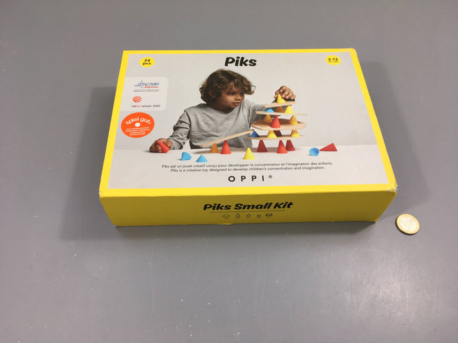 Piks, jeu pour développer la concentration et l'imagination, +3a - complet, moins cher chez Petit Kiwi