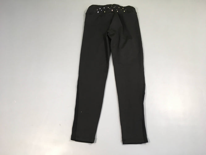 Legging de sport noir strass, moins cher chez Petit Kiwi