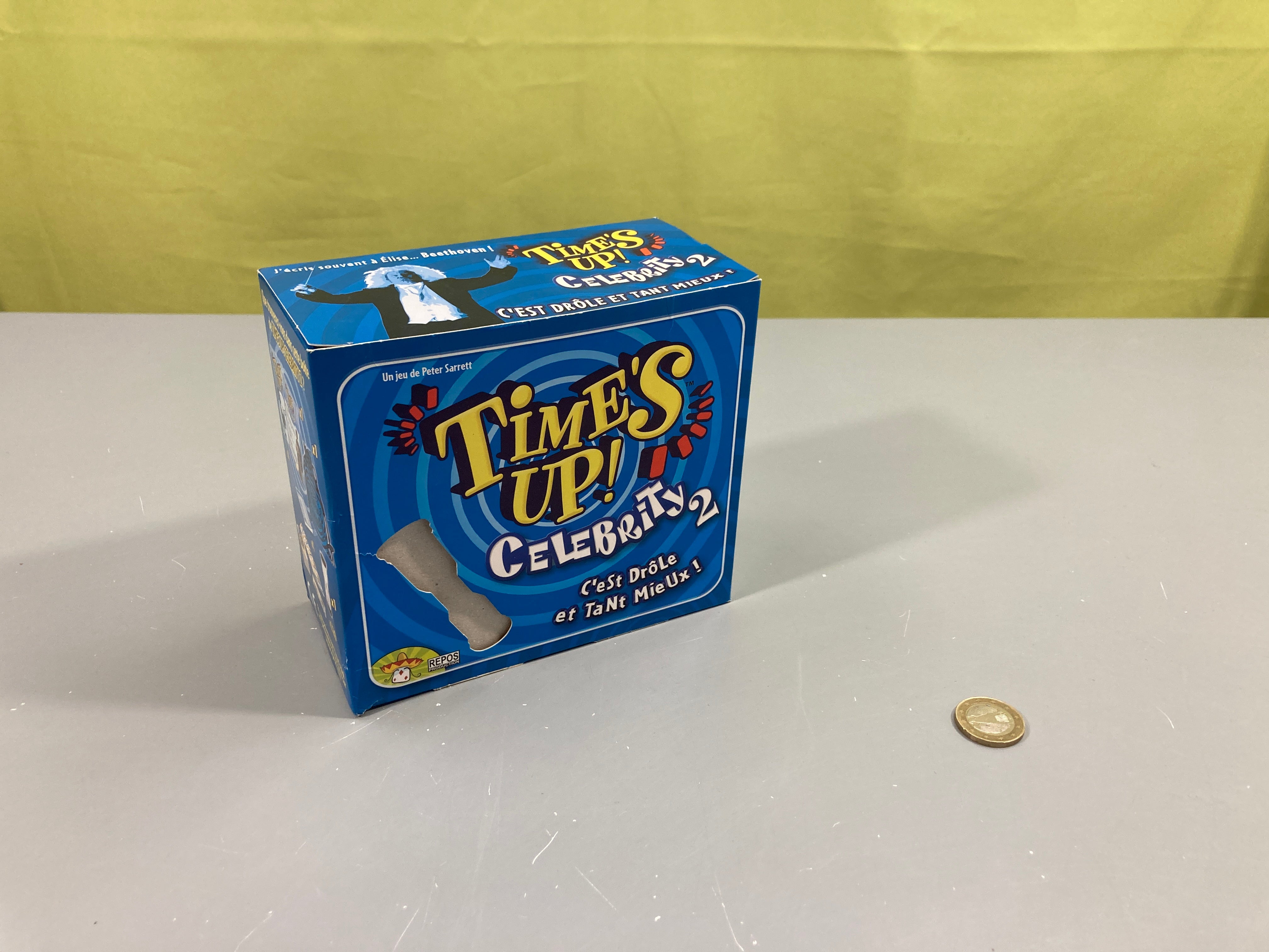 Time's Up Celebrity 2  Complet-1 jeu de cartes toujours sous-blister