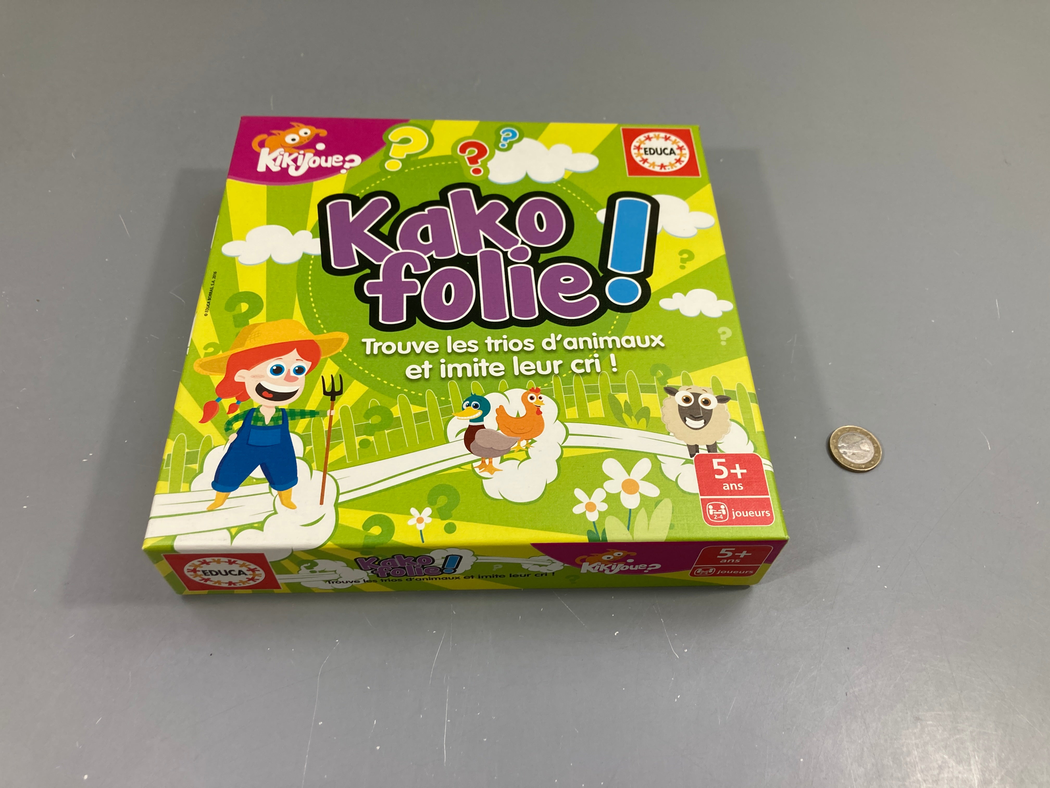 Kako folie! +5a Complet!La carte personnage canard est juste un peu cornée en bas