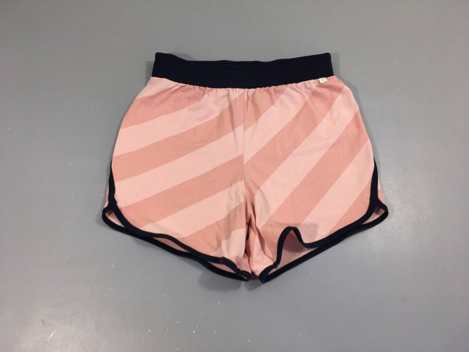 Short de sport rose-bleu, moins cher chez Petit Kiwi