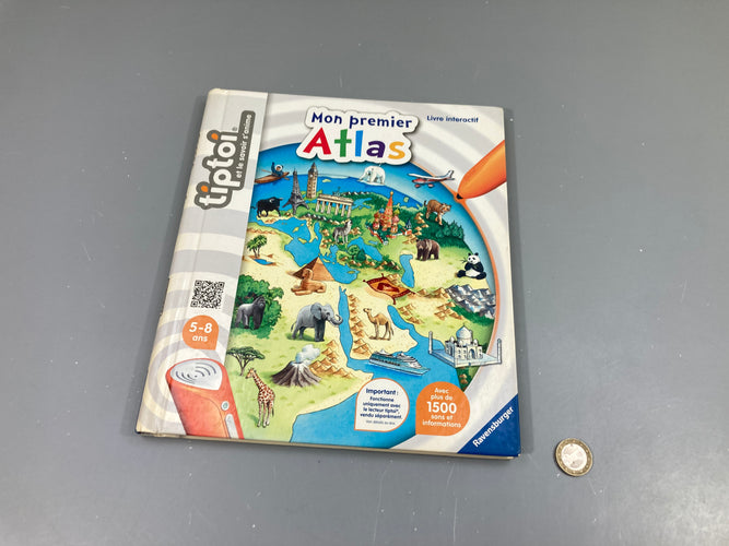 Tiptoi-Mon premier Atlas 5-8a, moins cher chez Petit Kiwi