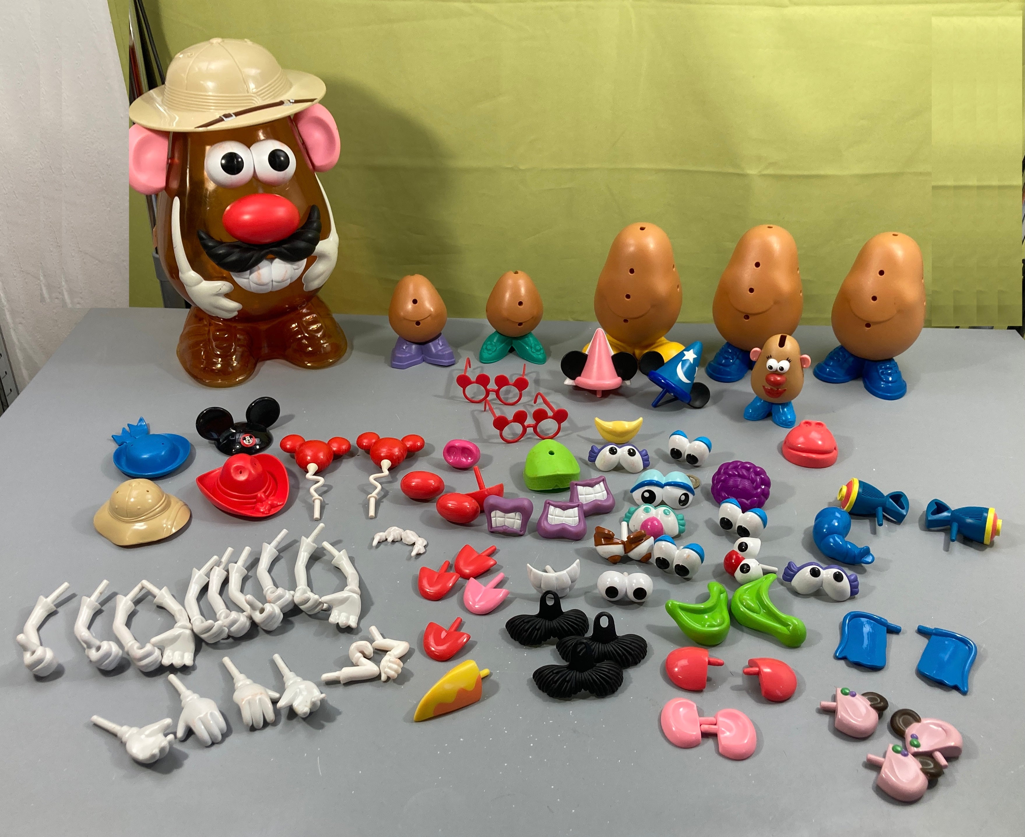 Mr Patate Safari en famille ! 33cm de haut  + mulitude d'accessoires