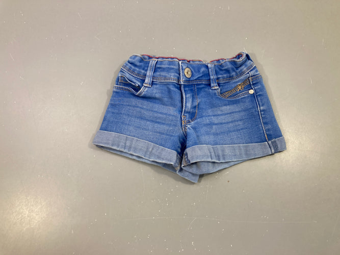 Short en jean revers, moins cher chez Petit Kiwi