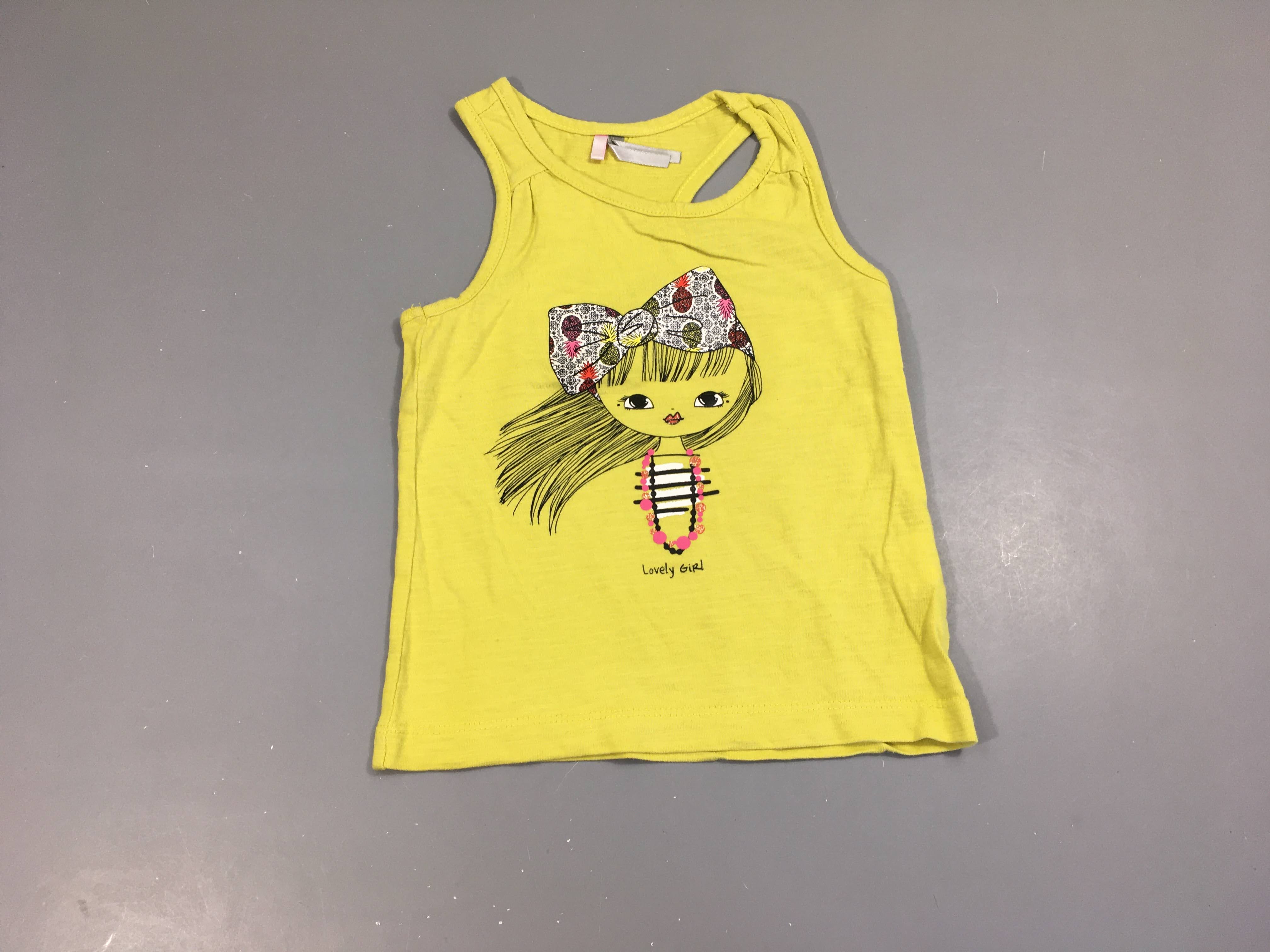 Débardeur anis fille