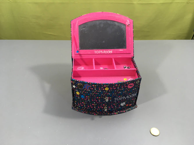 Boite à bijoux, Candy Talita, 2 tiroirs, état neuf, Top Model, moins cher chez Petit Kiwi