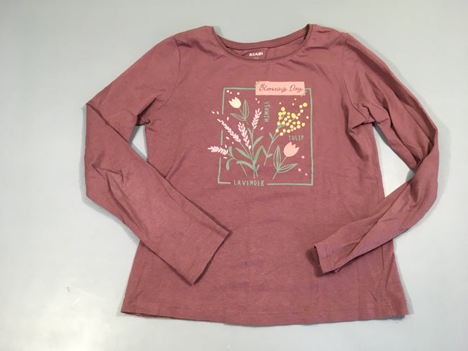 T-shirt m.l aubergine Tulip, moins cher chez Petit Kiwi