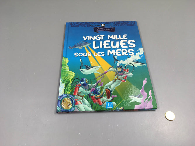 Vingt mille lieues sous les mers, Jules Vernes, Trifora, moins cher chez Petit Kiwi