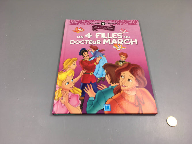 Les 4 filles du docteur March, Louis May Alcott, Trifora, moins cher chez Petit Kiwi