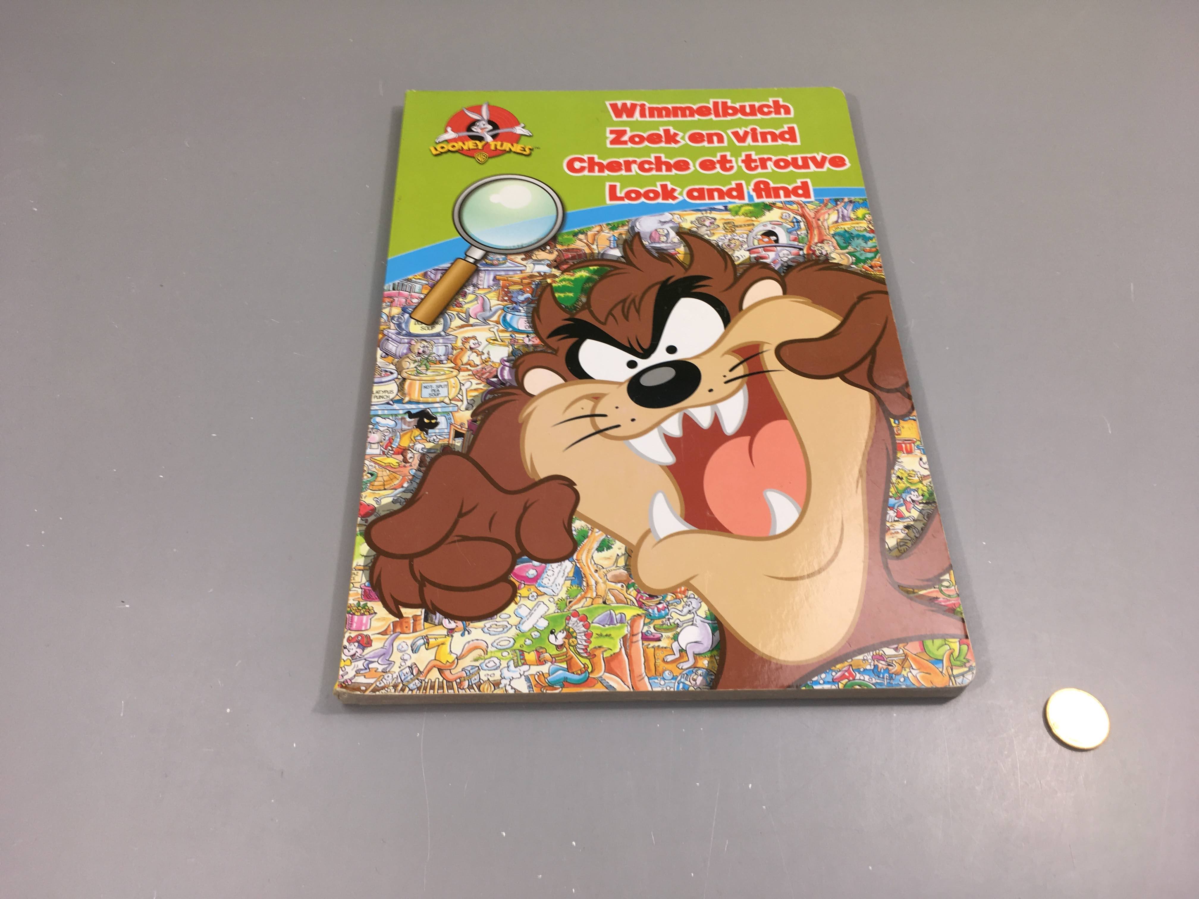 Cherche et trouve, Looney Tunes, bords un peu écornés