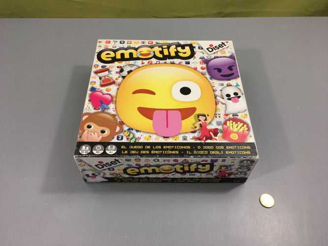 Emotify, jeu des émoticones, +4a, moins cher chez Petit Kiwi