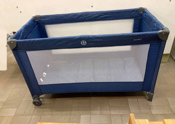 Lit de voyage Essentials Basic bleu foncé, moins cher chez Petit Kiwi