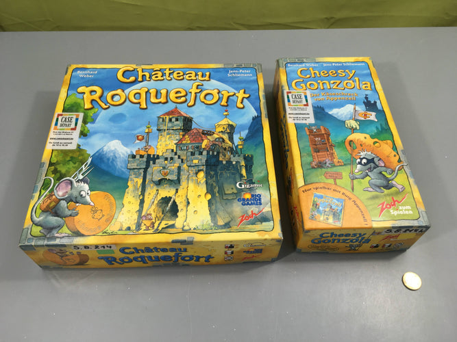 Chateau de Roquefort + Cheezy gonzola, moins cher chez Petit Kiwi