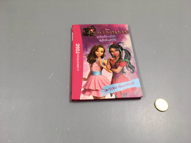 Un voeu dangereux, Descendants génération méchants,  Bibliothèque rose, moins cher chez Petit Kiwi