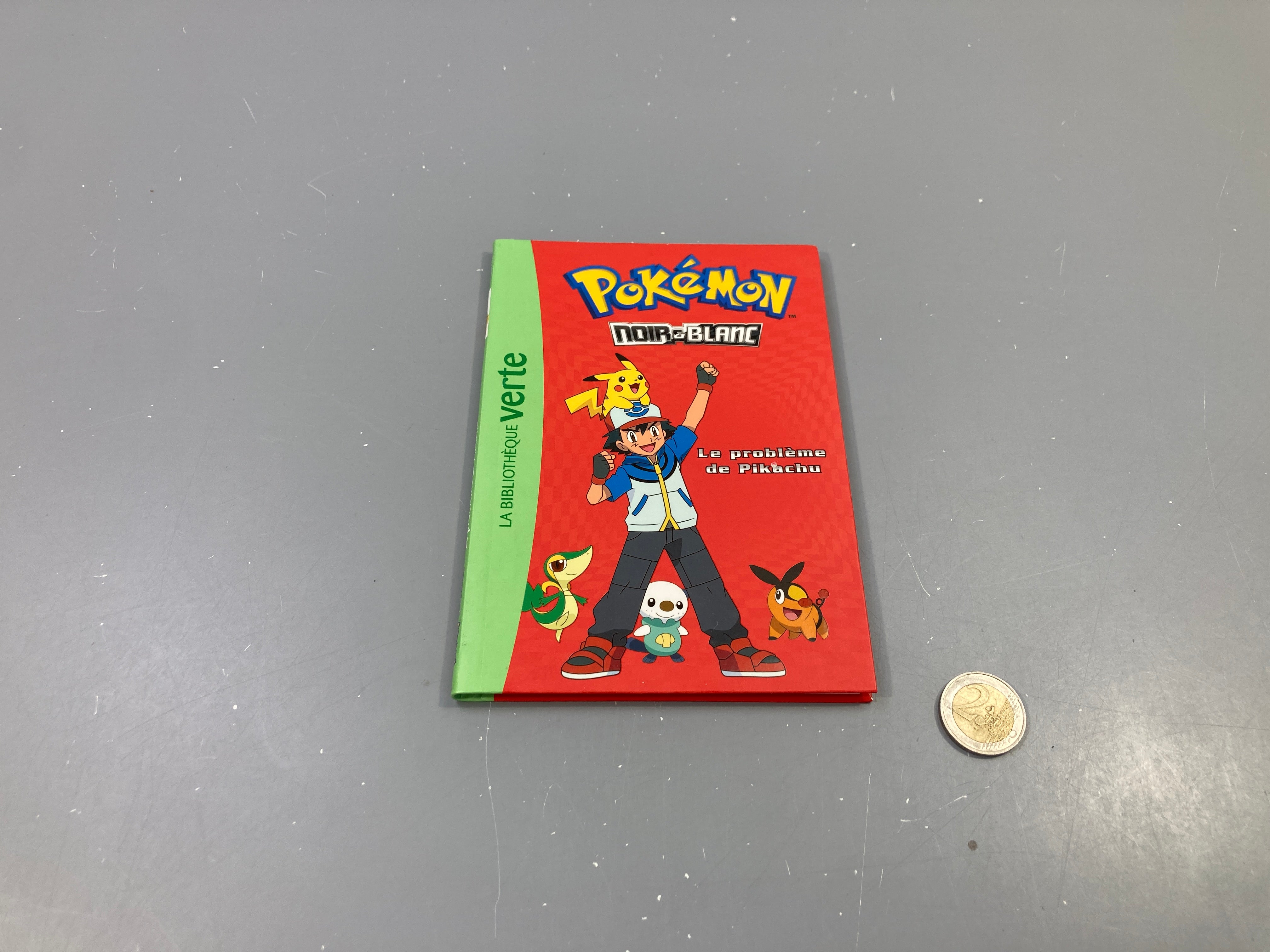 La bibliothèque verte Pokémon noir&blanc le problème de Pikachu