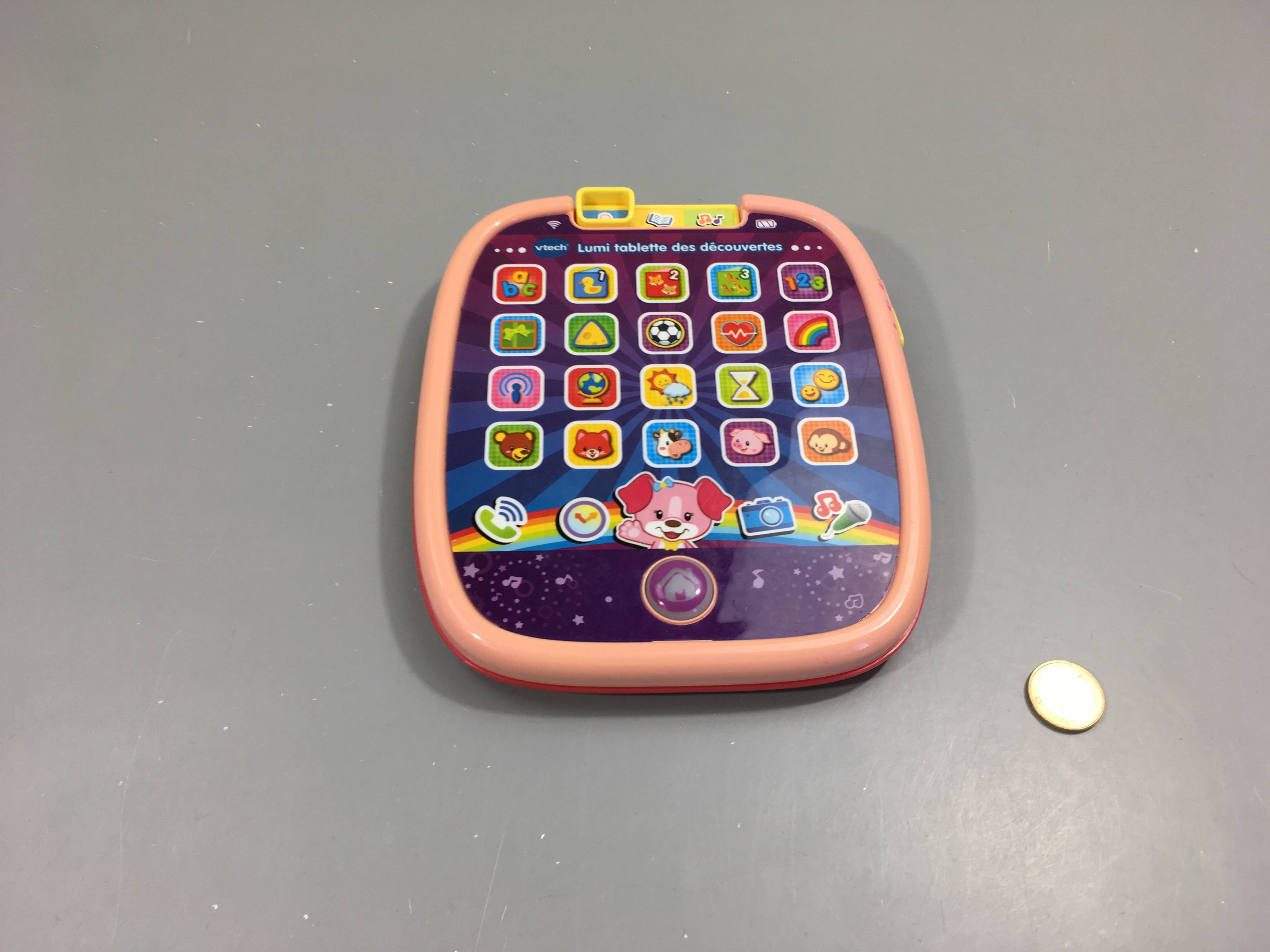 Lumi tablette des découvertes rose