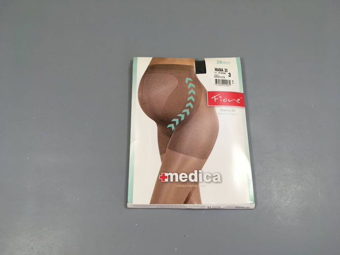 NEUF collants de grossesse graphite 20den, moins cher chez Petit Kiwi