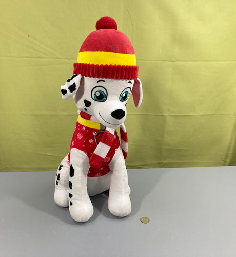 Grande peluche Marcus Pat Patrouille 50cm, moins cher chez Petit Kiwi