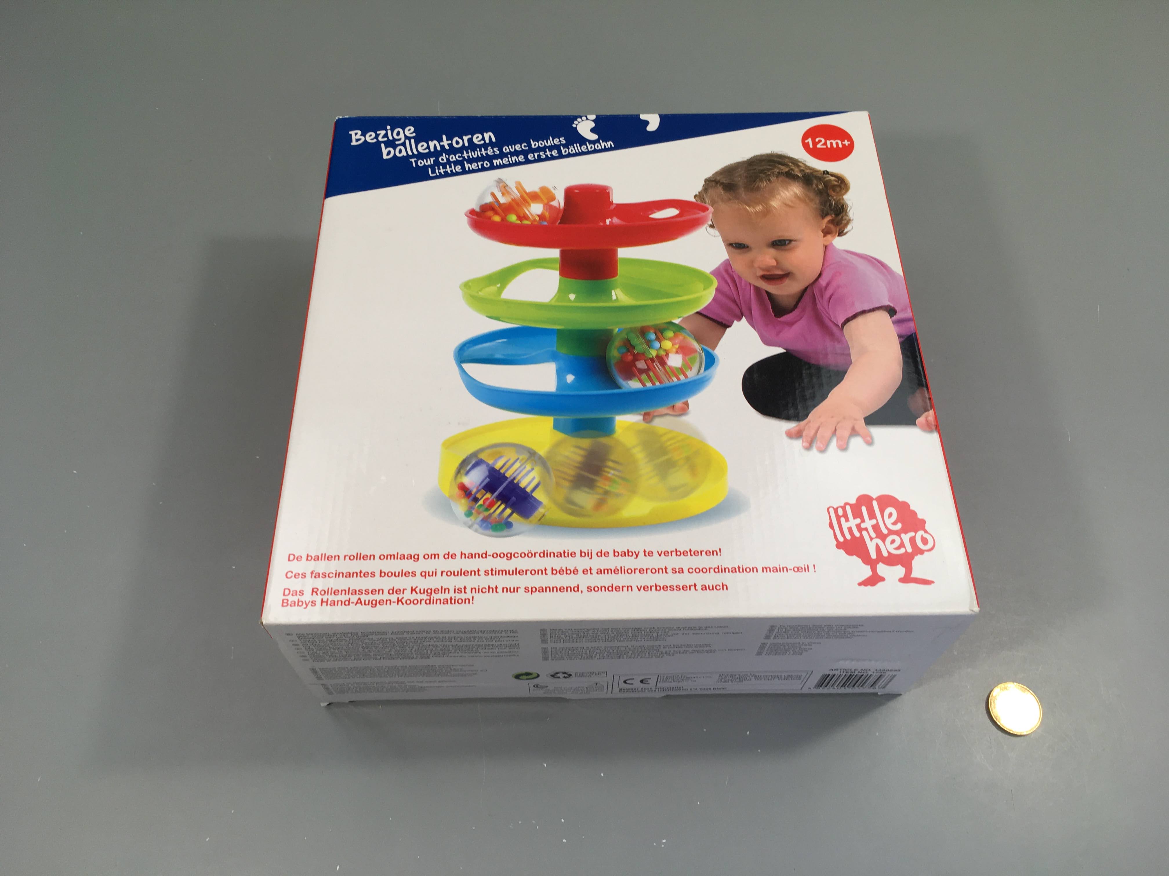 Tour d'activités avec boules +12m