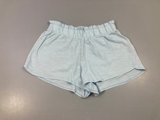 Short jersey bleu clair flammé, moins cher chez Petit Kiwi