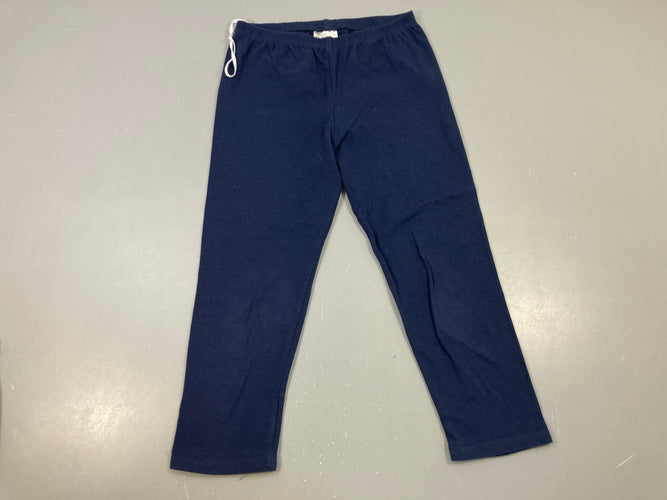 Legging corsaire bleu foncé, moins cher chez Petit Kiwi