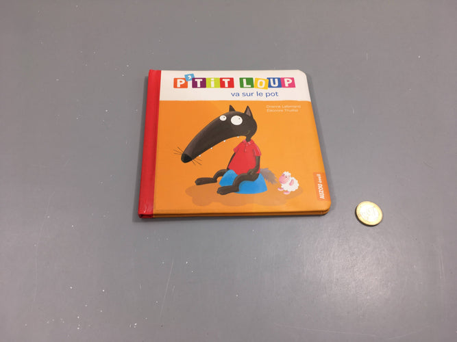 P'tit loup va sur le pot, moins cher chez Petit Kiwi