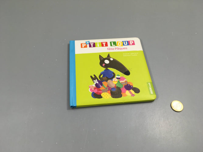 P'tit loup fête Pâques, moins cher chez Petit Kiwi