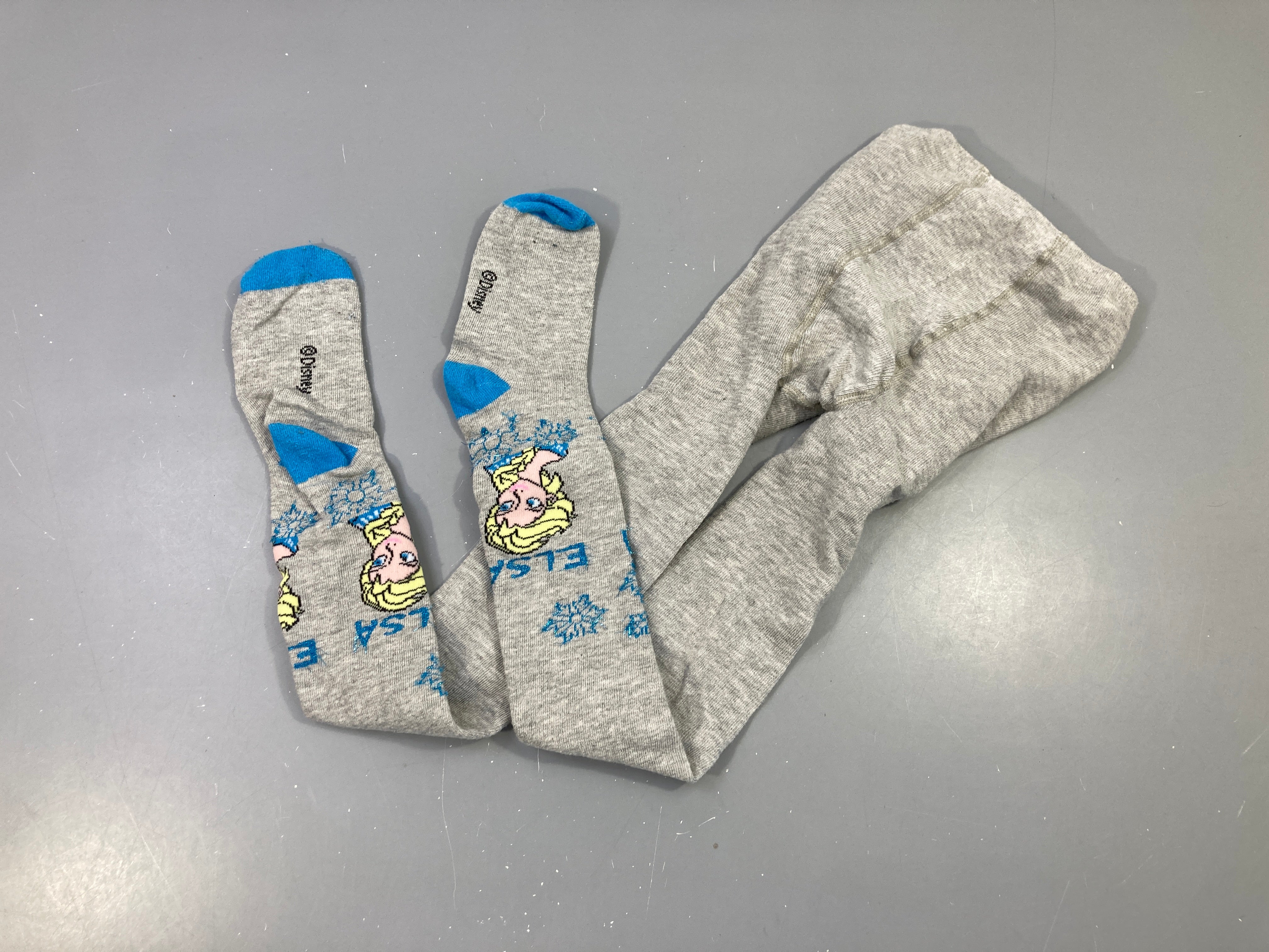 Collants gris Reine des neiges