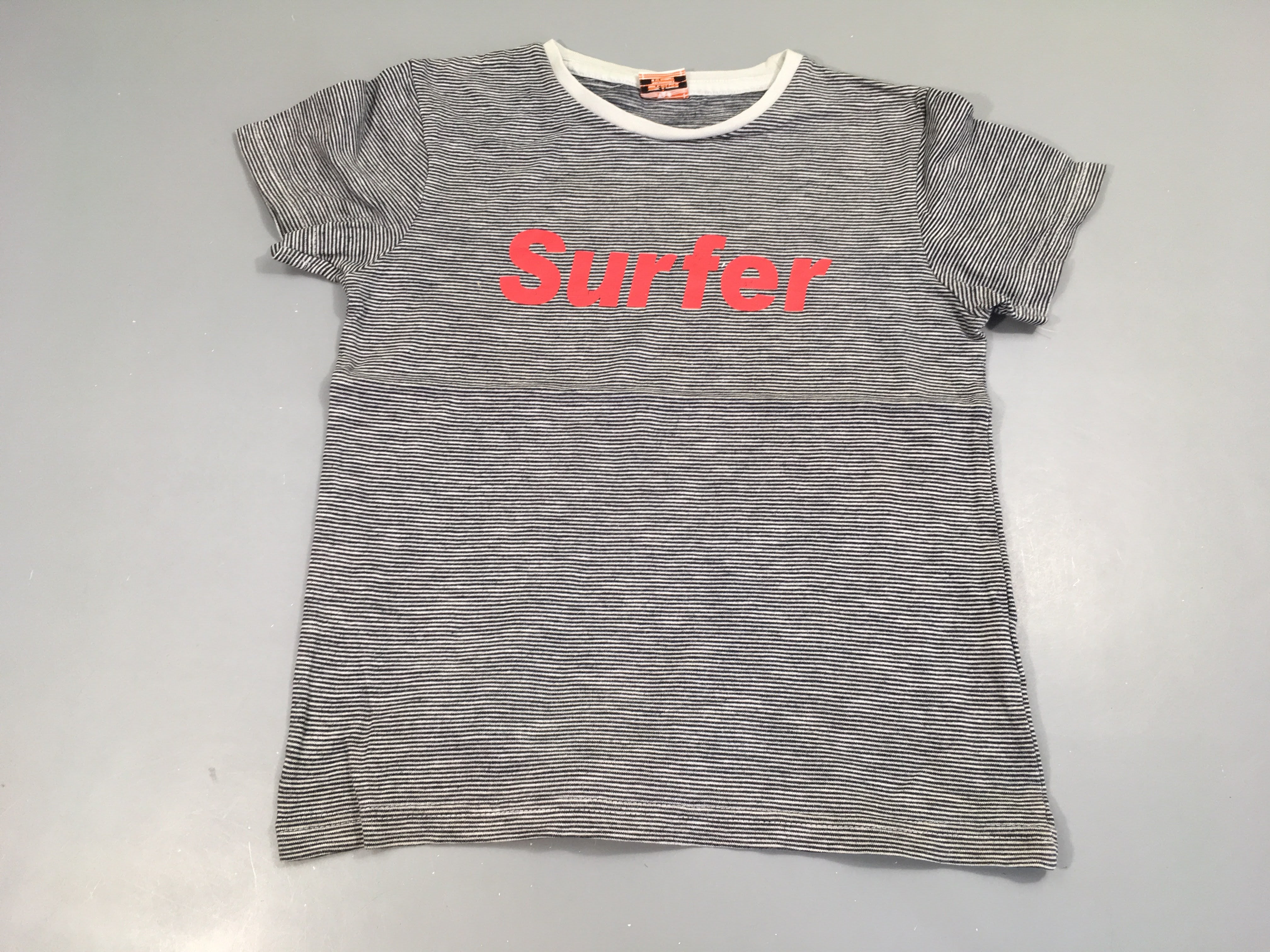 T-shirt m.c gris rayé Surfer