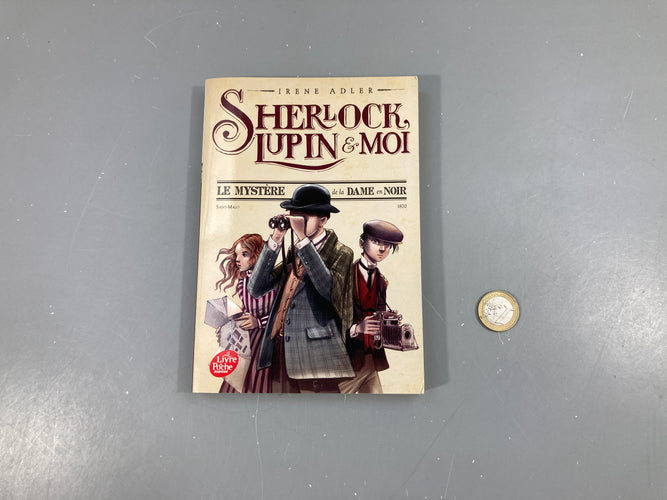 Sherlock Lupin et moi-Le mystère dde la dame en noir, moins cher chez Petit Kiwi