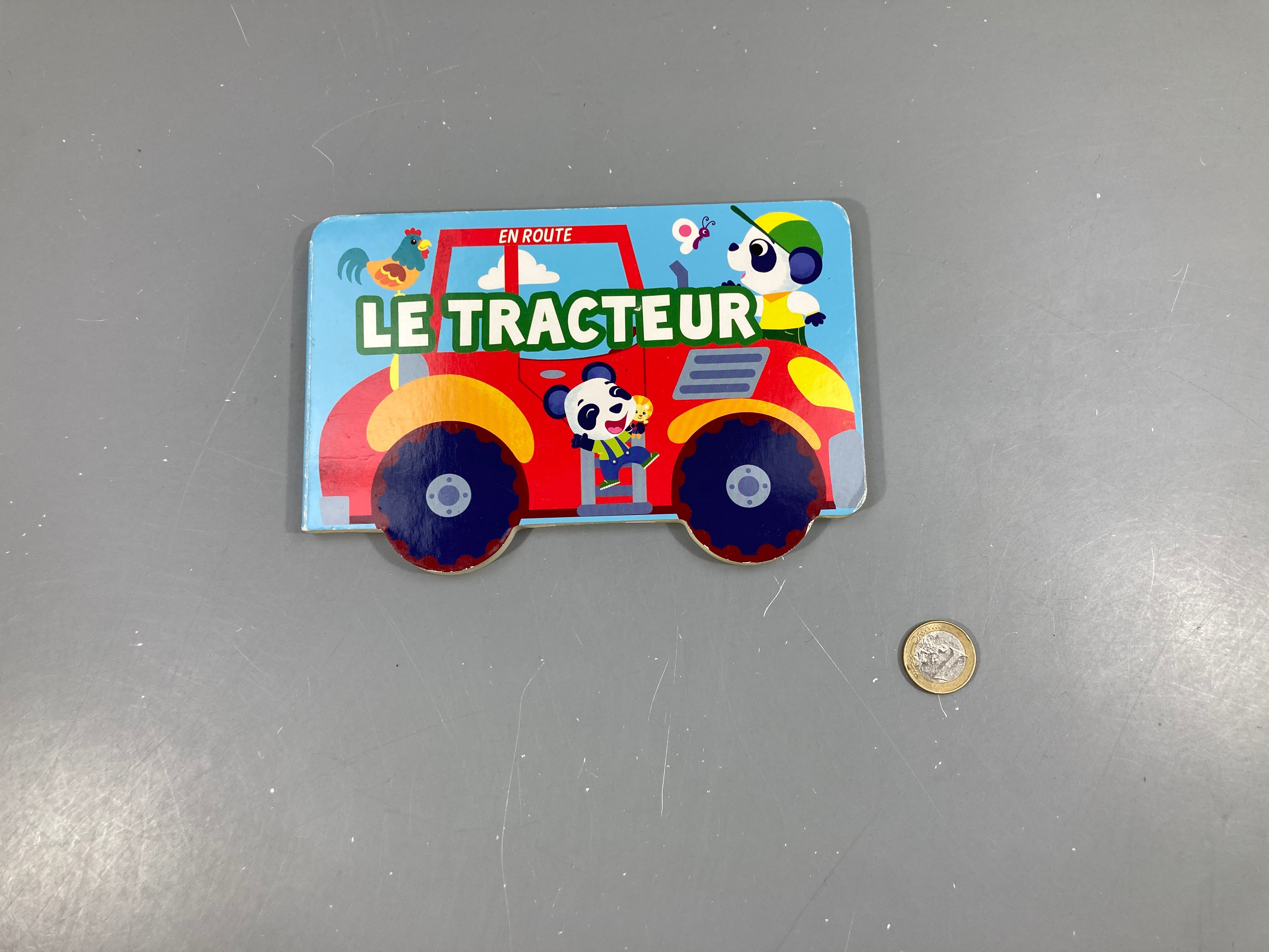 Le tracteur en route