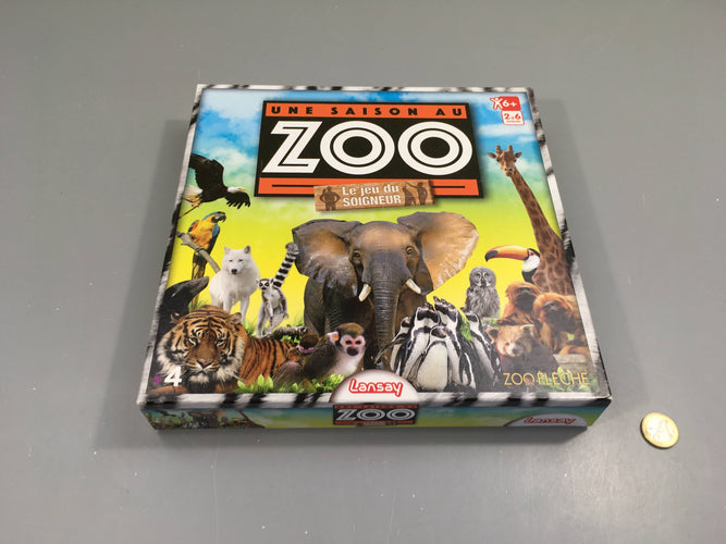 Une saison au zoo, +6a, Lansay, moins cher chez Petit Kiwi