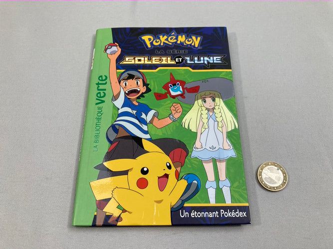 La bibliothèque verte, Pokémon la série soleil et lune, un étonant Pokédex, moins cher chez Petit Kiwi