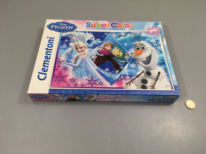 Puzzle reine des neige, 250pcs, Super color -complet, moins cher chez Petit Kiwi