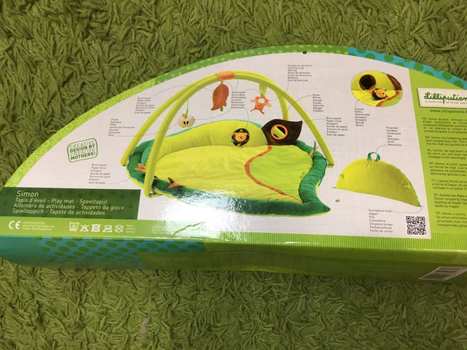 Tapis d'éveil Simon, petite trou recousu, quasiment invisible, moins cher chez Petit Kiwi