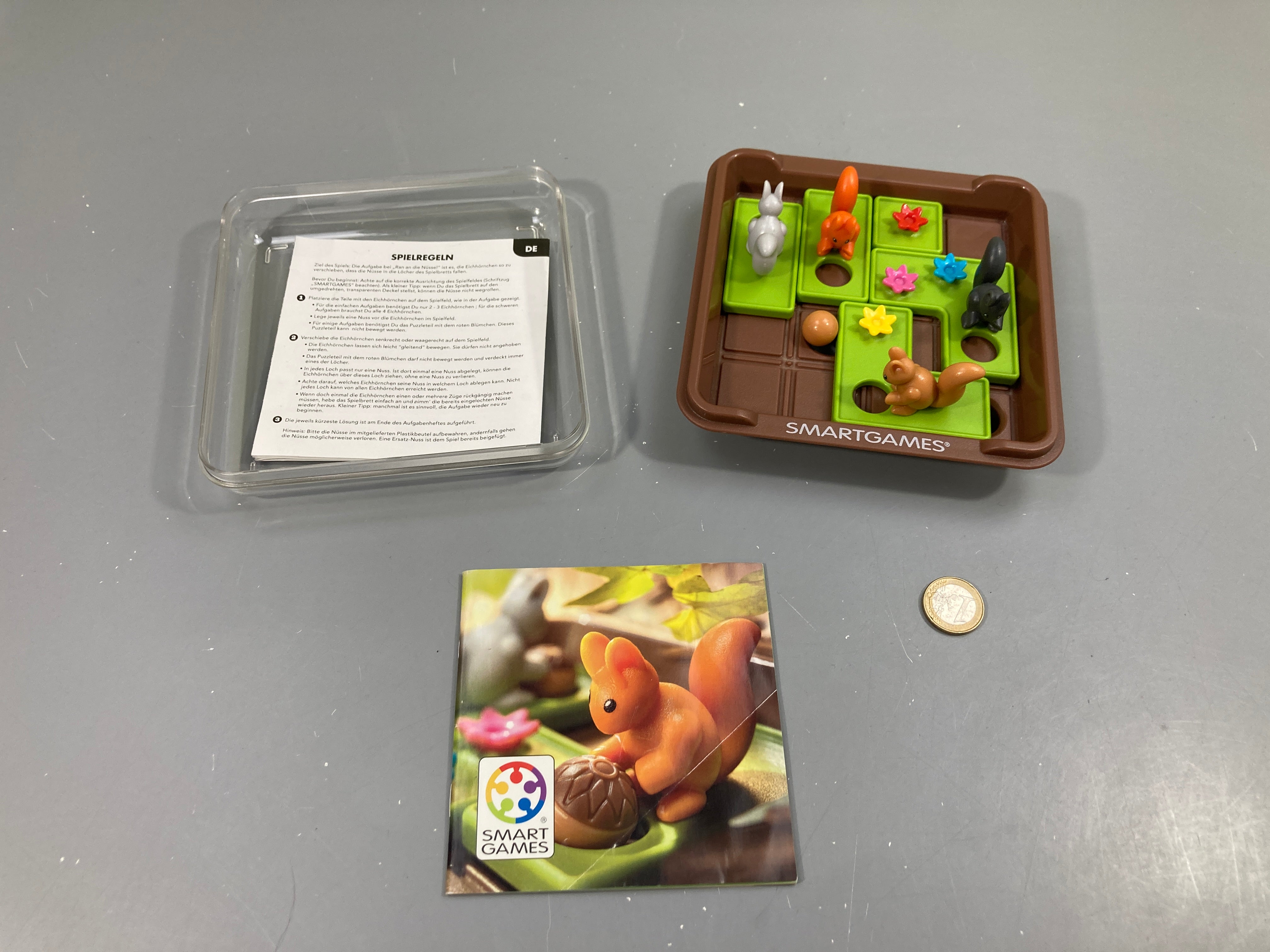 Smartgames- Cache noisettes ! Jeu de réflexion +6a Complet