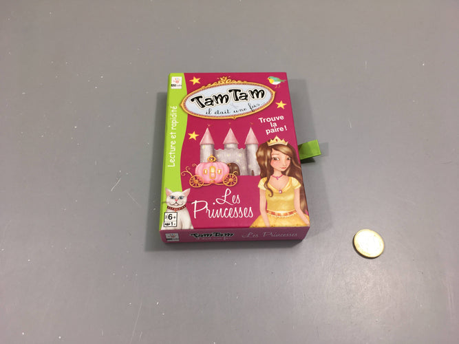 Les princesses, trouve la paire, Tam-Tam il était une fois, +6a - complet, moins cher chez Petit Kiwi