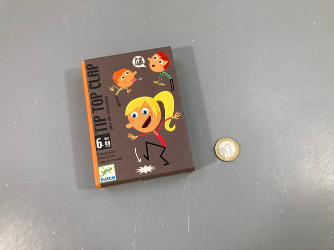 Tip Top Clap+6a (Manque juste 1 carte de règle du jeu), moins cher chez Petit Kiwi