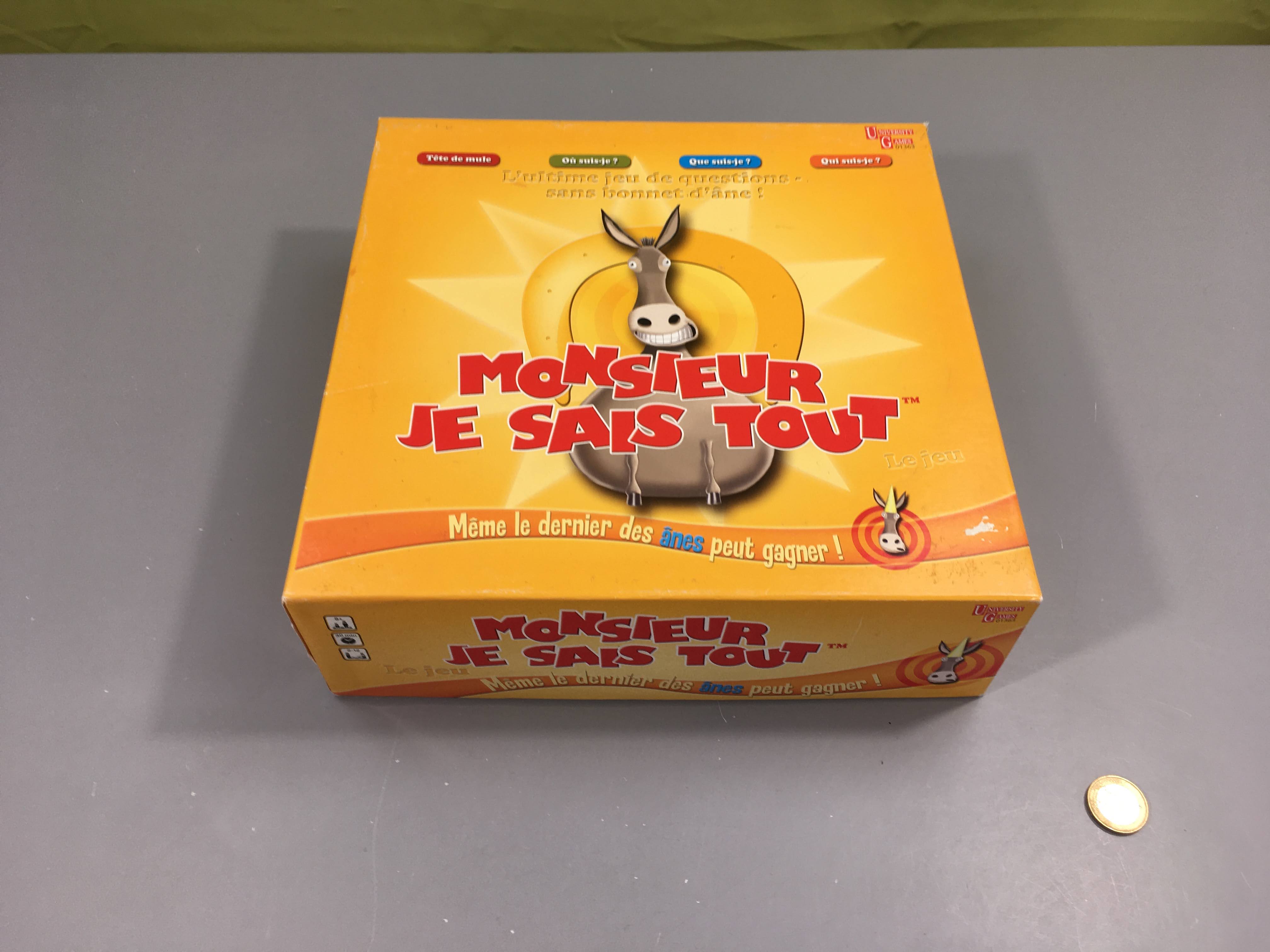 Monsieur je sais tout +8a Manque qques carte Où suis-je?