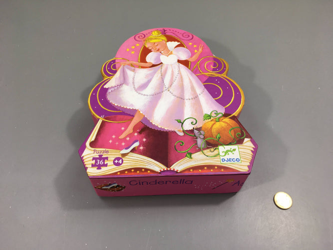 Puzzle Cendrillon, 36pcs - complet, moins cher chez Petit Kiwi