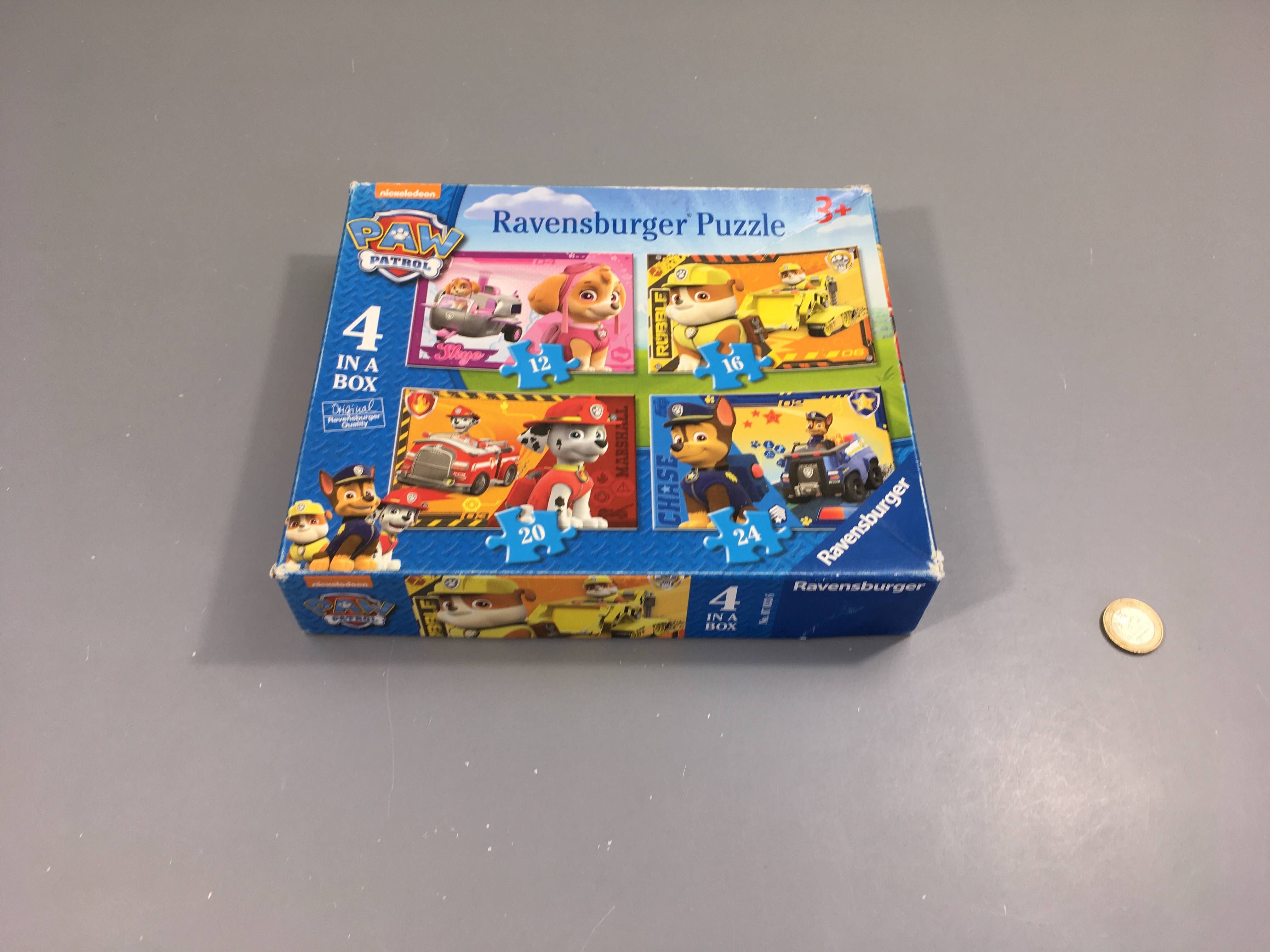 4 Puzzles Paw Patrol +3a Complet