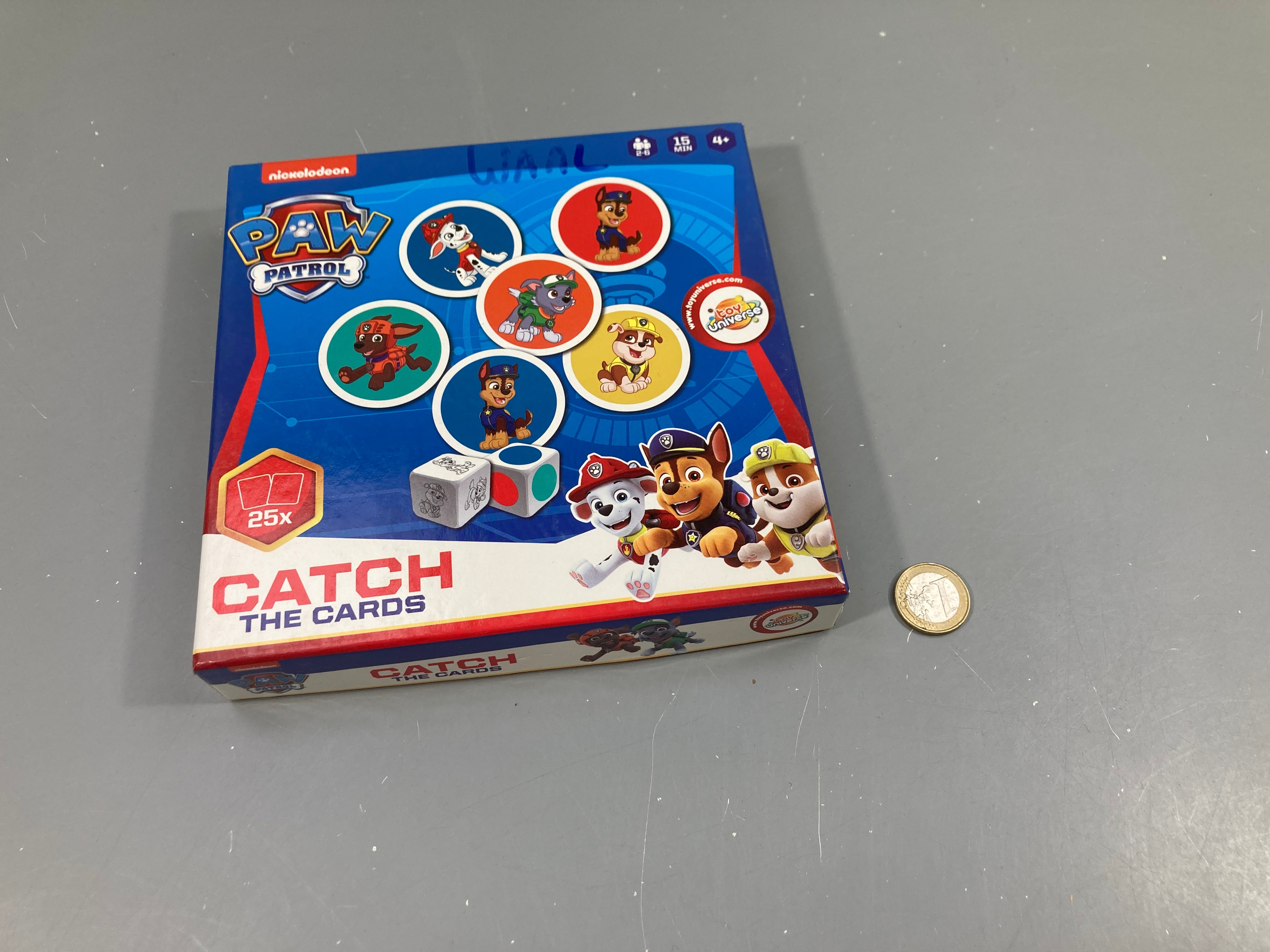 Paw Patrol Catch the cards +4a Complet!