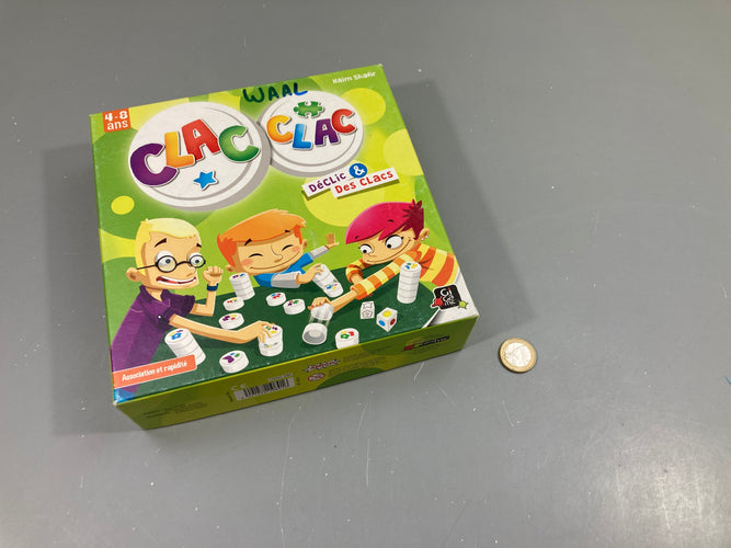 Clac Clac  +4a Complet, moins cher chez Petit Kiwi