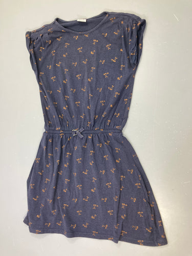 Robe m.c bleue cerises dorées Légèrement décolorées, moins cher chez Petit Kiwi