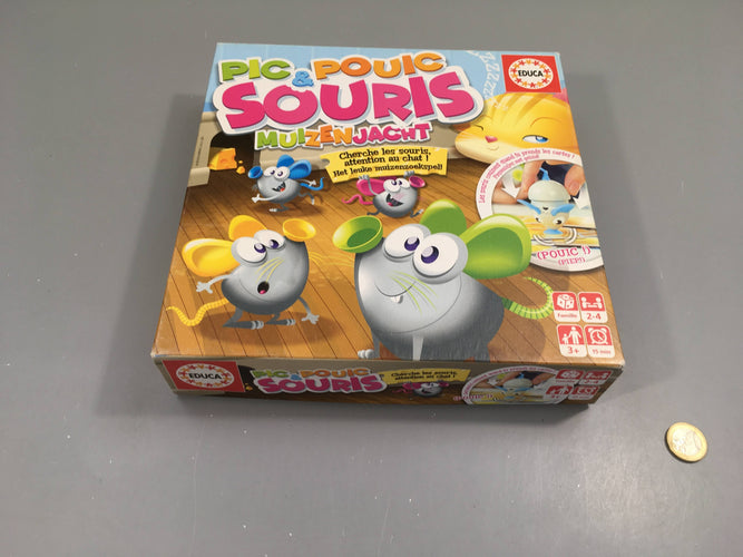 Pic & pouic souris, +3a -complet, moins cher chez Petit Kiwi