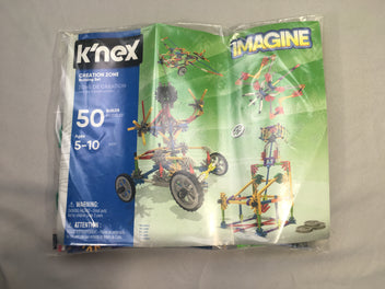 K'nex MAGINE CREATION ZONE 50 MODEL BUILDING SET - 16511 - complet