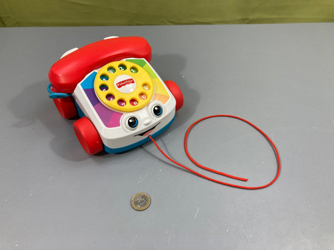 Fisher-Price téléphone à tirer, moins cher chez Petit Kiwi